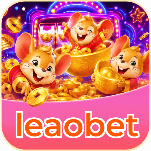 leaobet Logo - Bônus com Rollover Justo